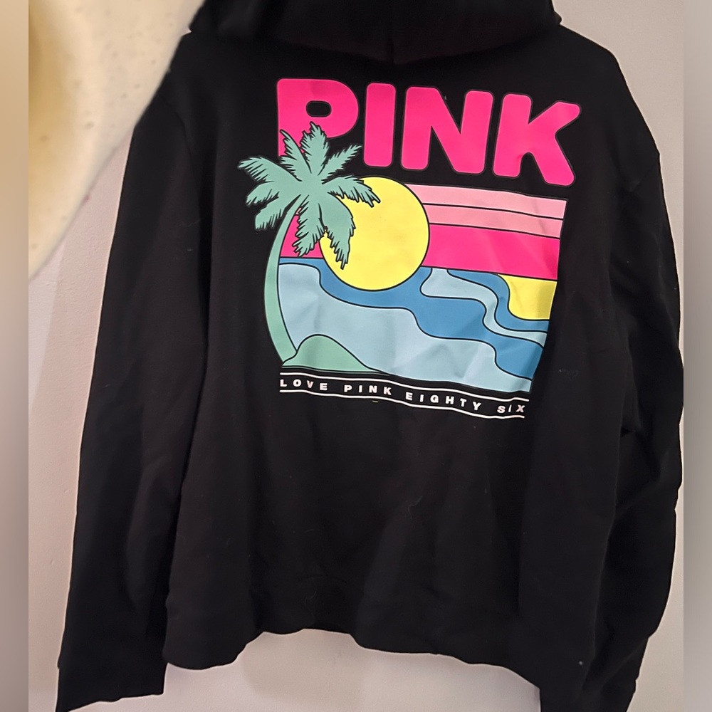 Victoria Secret Pink Fleece Zip Hoodie